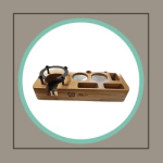 استند چوبی 58 طرح مستطیل بزرگ